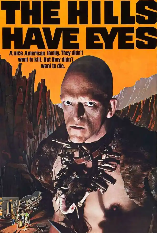 THE HILLS HAVE EYES Movie Poster Horror Wes Craven  