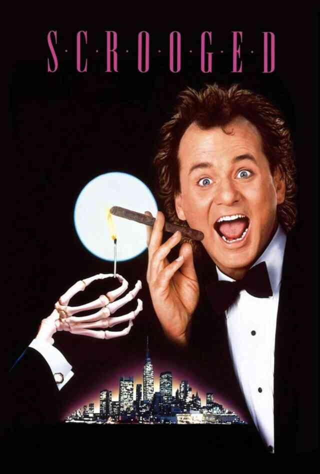 Scrooged (1988) Poster